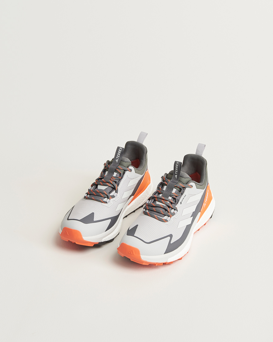 Hombres | Zapatillas de trail | adidas Performance | Terrex Free Hiker 2 GTX Trail Sneaker Grey/Orange