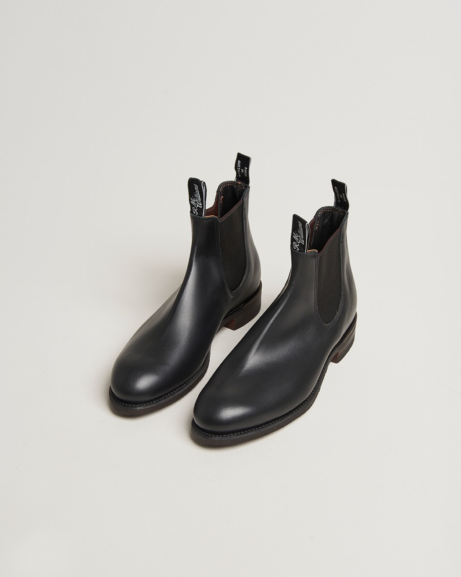 Hombres | Botas | R.M.Williams | Comfort Turnout G Boot Yearling Black