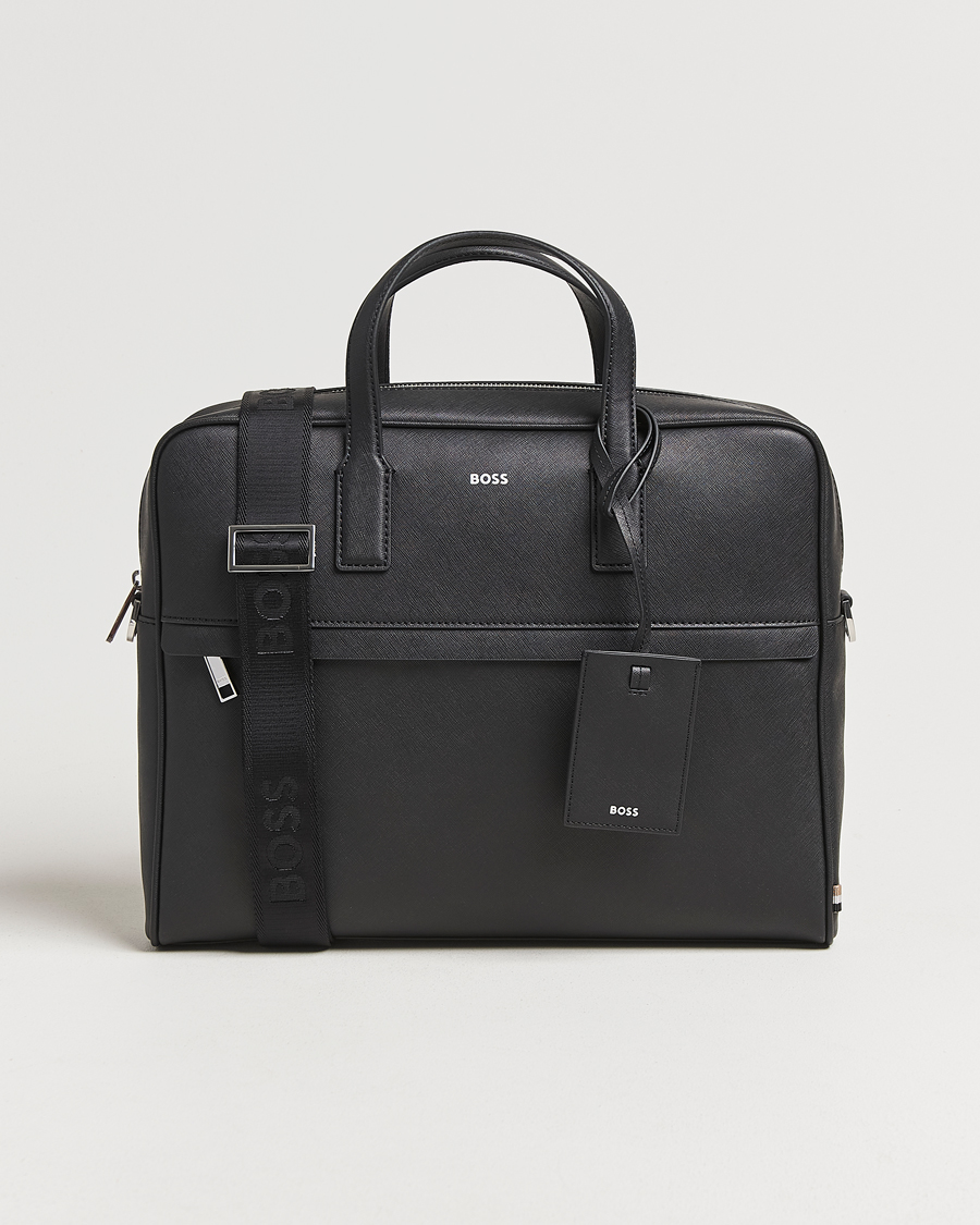 Hombres | Bolsos | BOSS BLACK | Zair Document Case Black