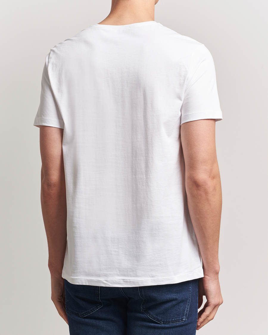Hombres | Camisetas | BOSS BLACK | 2-Pack Relaxed Fit V-Neck T-Shirt White