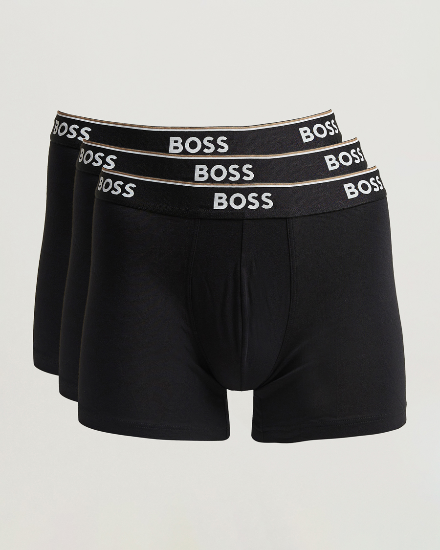Hombres | Ropa interior y calcetines | BOSS BLACK | 3-Pack Boxer Brief Black