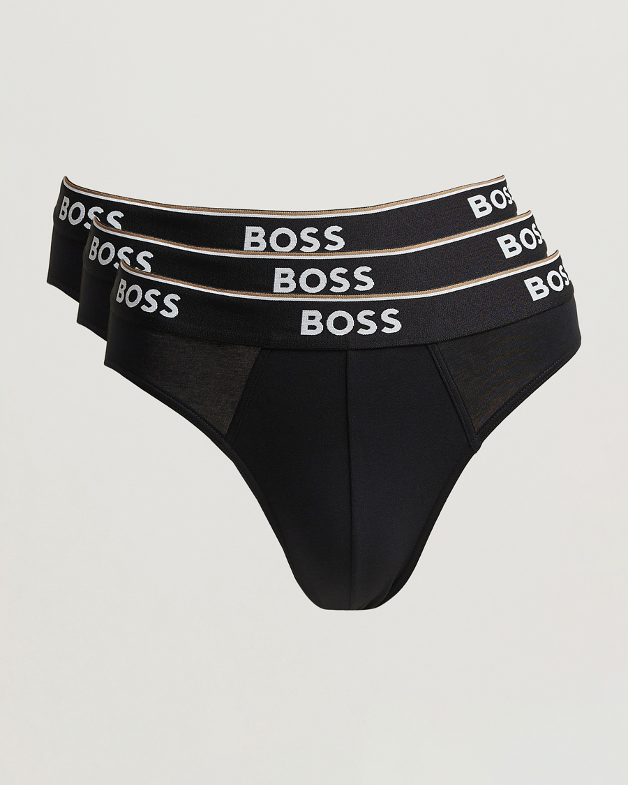 Hombres | Ropa interior y calcetines | BOSS BLACK | 3-Pack Brief Black