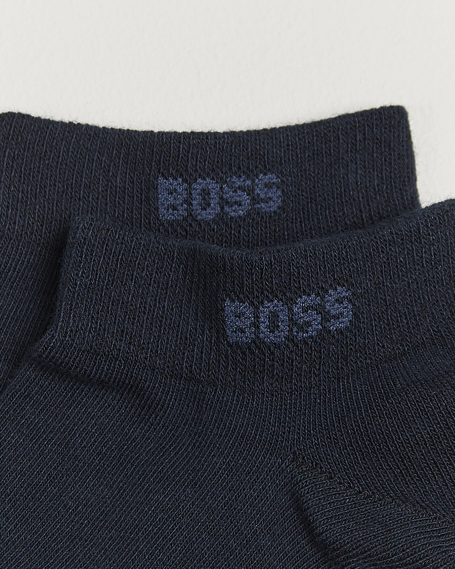 Hombres | Ropa interior y calcetines | BOSS BLACK | 2-Pack Sneaker Socks Dark Blue