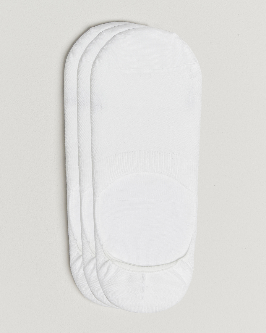 Hombres | Ropa interior y calcetines | BOSS BLACK | 3-Pack Invisible Socks White