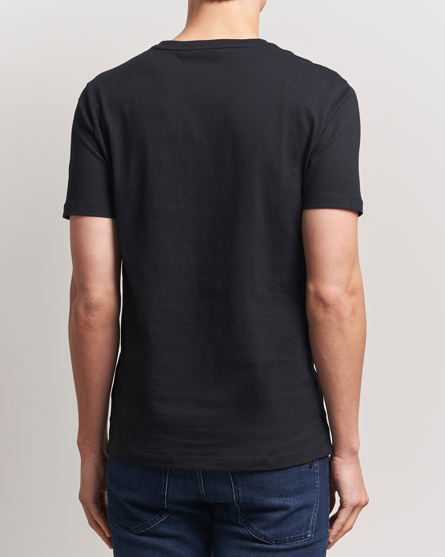 Hombres | Camisetas | BOSS ORANGE | Tales Logo Crew Neck T-Shirt Black