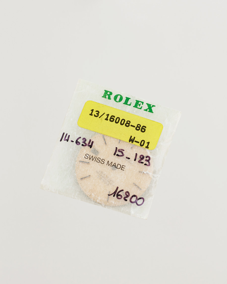 Hombres | Pre-owned Accesorios | Rolex Pre-Owned | Rolex Datejust 5 ref Linen Dial