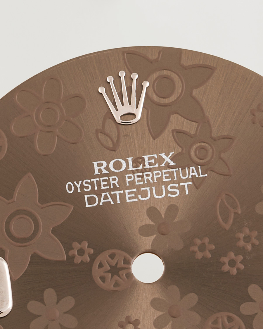 Hombres | Pre-owned Accesorios | Rolex Pre-Owned | Rolex Datejust 5-6 ref Flower Dial