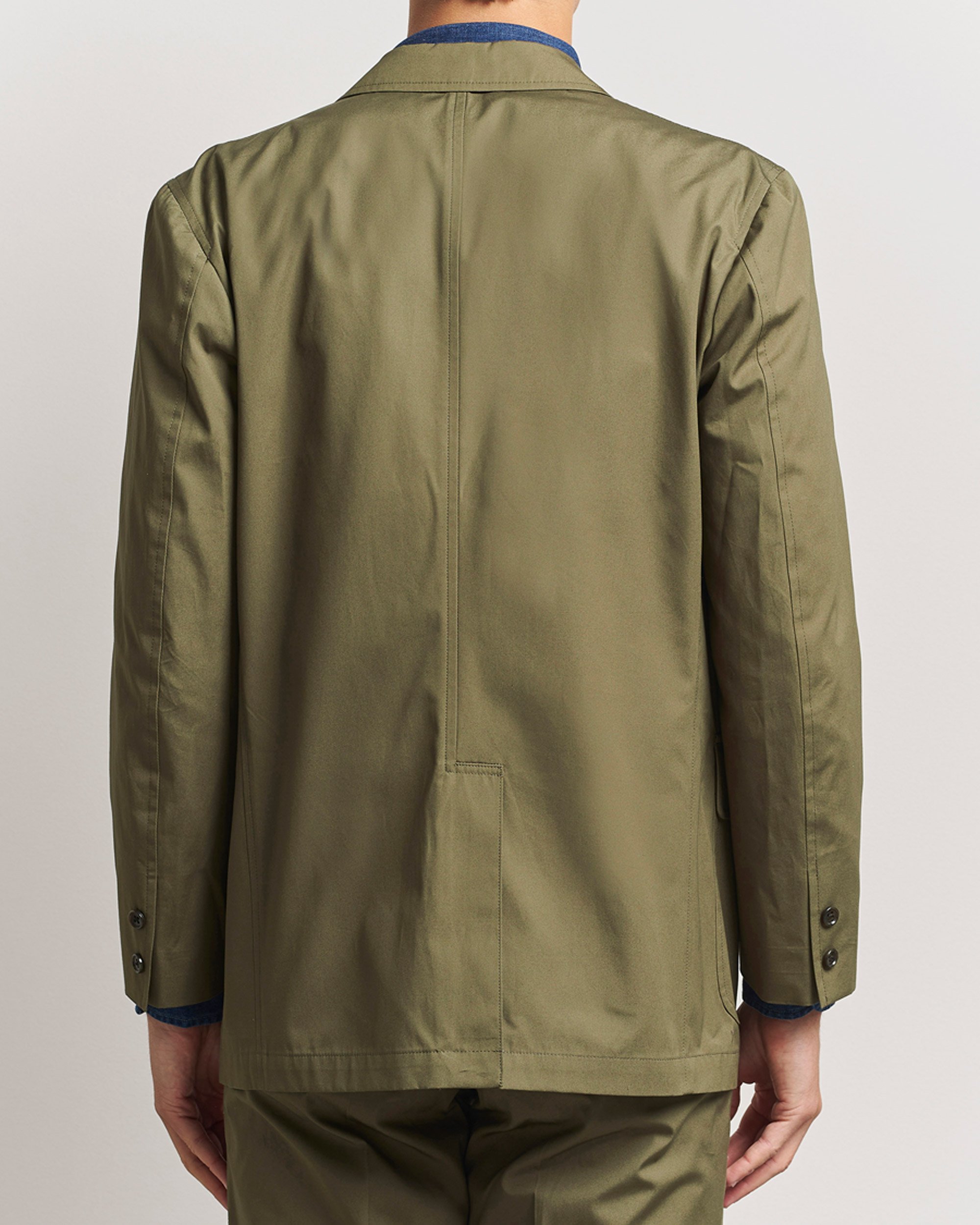 Hombres | Blazers | Kamakura Shirts | Cotton Ivy Jacket Olive