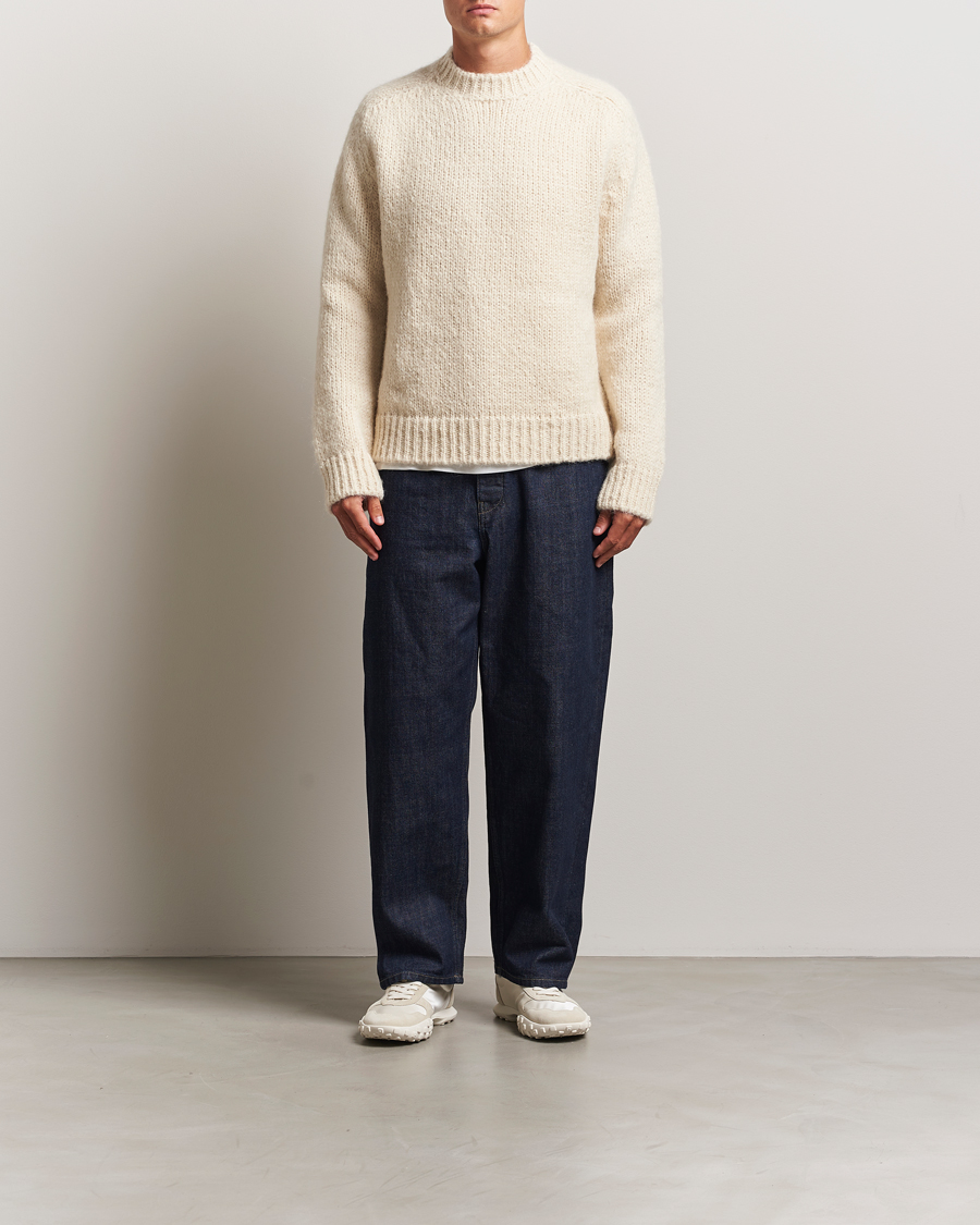 Hombres | Jerséis y prendas de punto | Jil Sander | Mohair Sweater Chalk