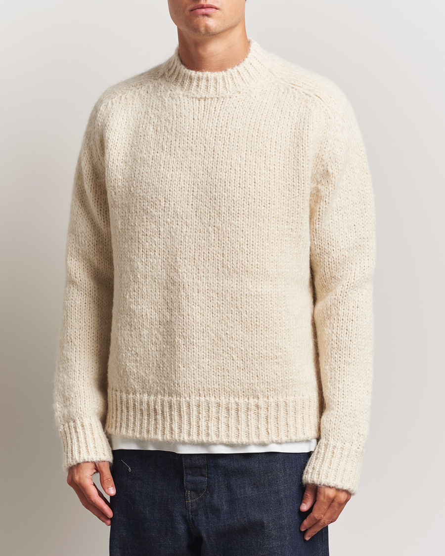 Hombres | Jerséis y prendas de punto | Jil Sander | Mohair Sweater Chalk