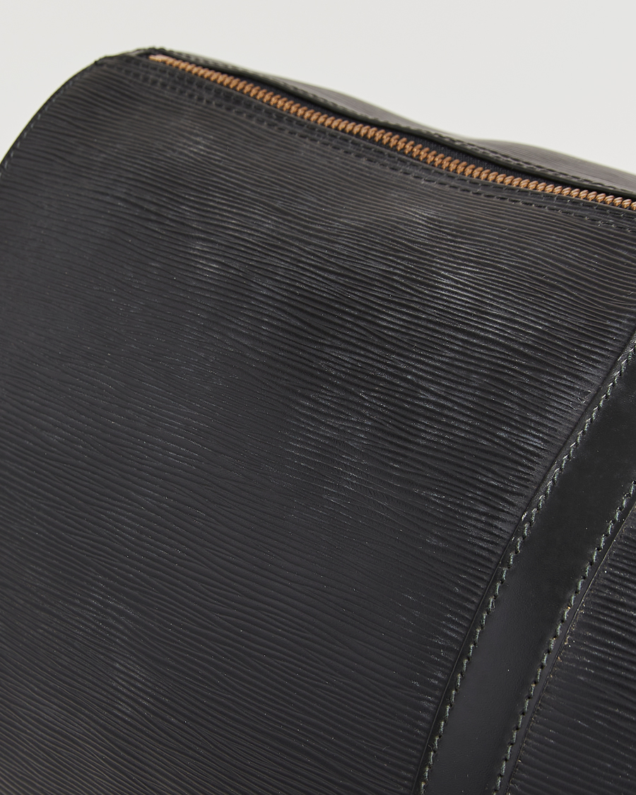 Hombres | Louis Vuitton Pre-Owned Keepall 60 Epi Leather Black | Louis Vuitton Pre-Owned | Keepall 60 Epi Leather Black