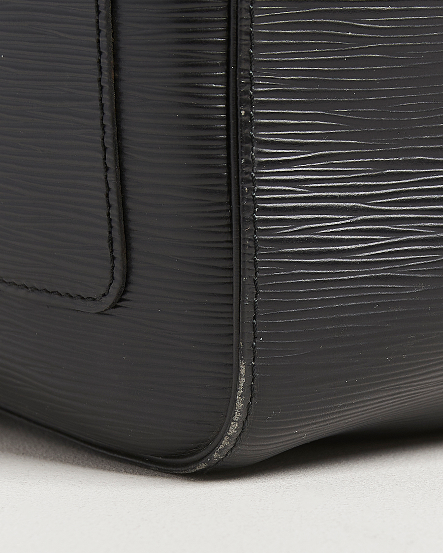 Hombres | Louis Vuitton Pre-Owned Keepall 60 Epi Leather Black | Louis Vuitton Pre-Owned | Keepall 60 Epi Leather Black