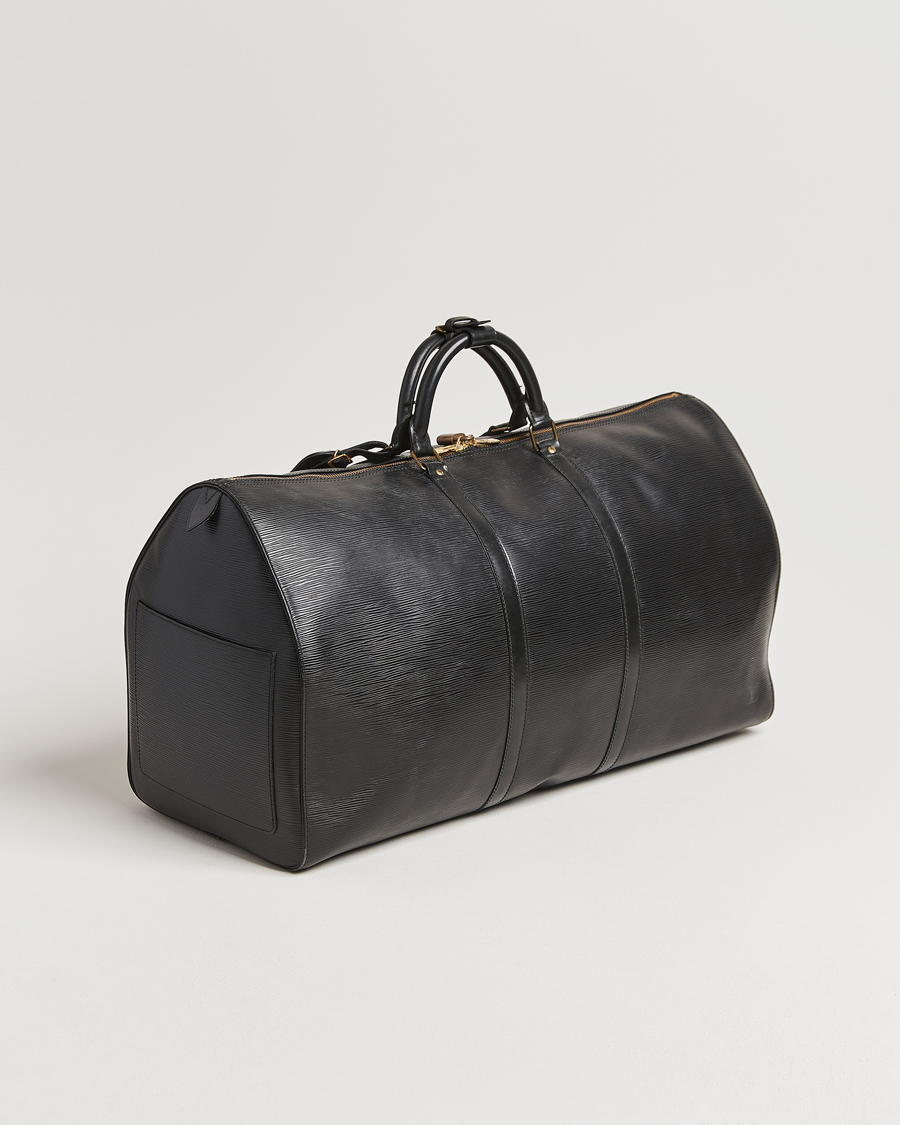 Hombres | Louis Vuitton Pre-Owned Keepall 60 Epi Leather Black | Louis Vuitton Pre-Owned | Keepall 60 Epi Leather Black