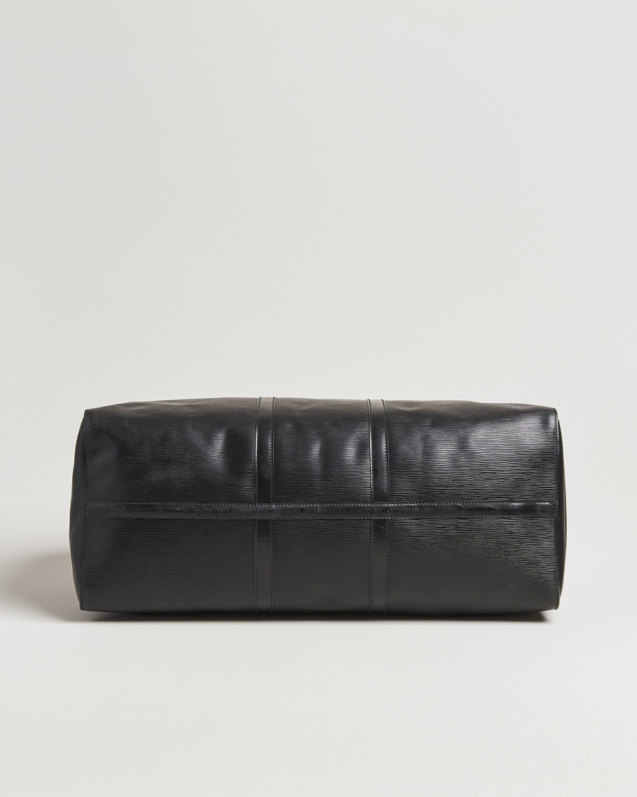 Hombres | Louis Vuitton Pre-Owned Keepall 60 Epi Leather Black | Louis Vuitton Pre-Owned | Keepall 60 Epi Leather Black