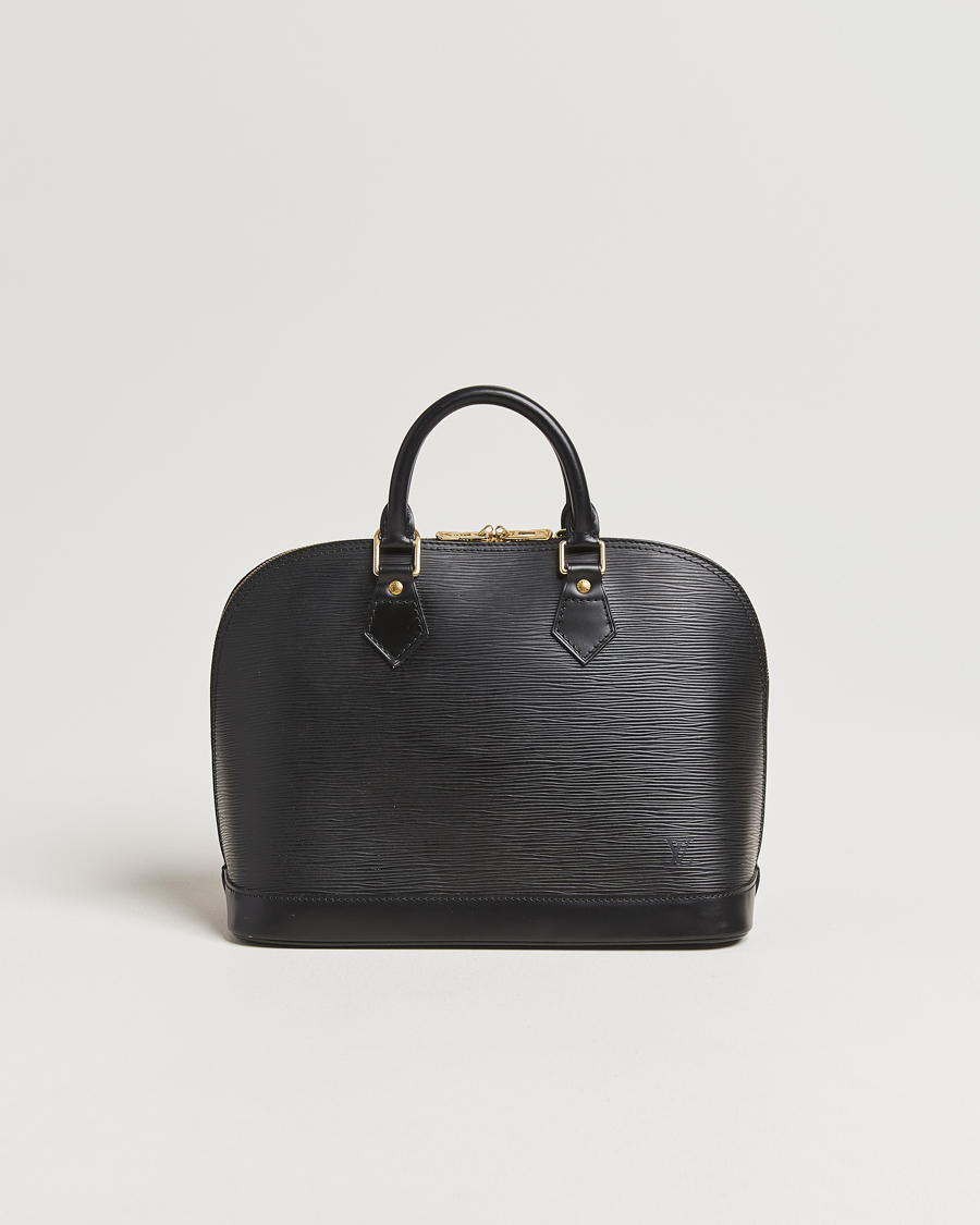 Hombres | Louis Vuitton Pre-Owned Alma PM Bag Epi Leather Black | Louis Vuitton Pre-Owned | Alma PM Bag Epi Leather Black