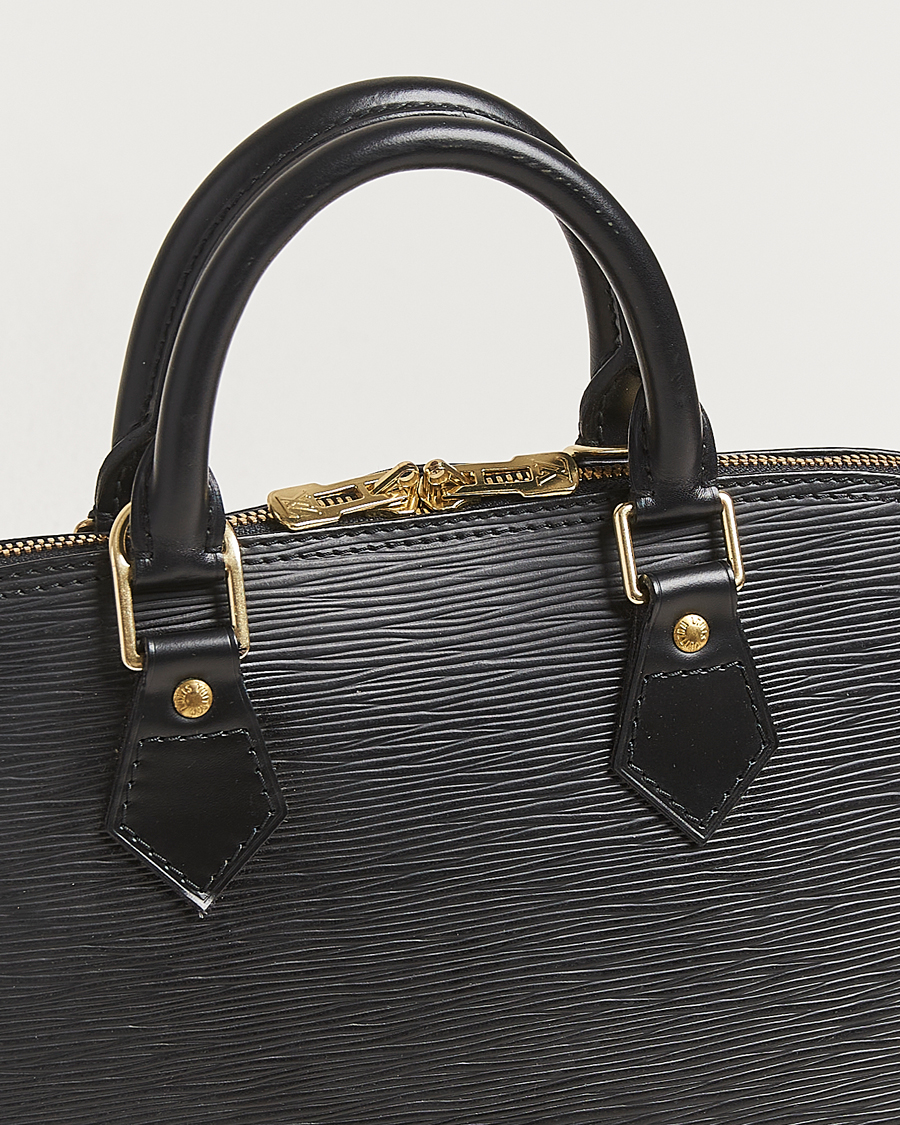 Hombres | Louis Vuitton Pre-Owned Alma PM Bag Epi Leather Black | Louis Vuitton Pre-Owned | Alma PM Bag Epi Leather Black