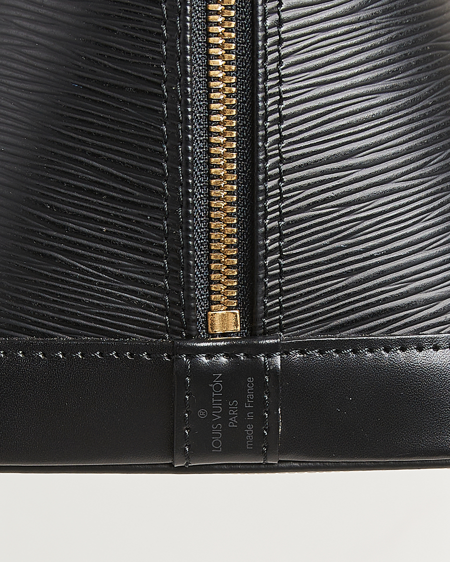 Hombres | Louis Vuitton Pre-Owned Alma PM Bag Epi Leather Black | Louis Vuitton Pre-Owned | Alma PM Bag Epi Leather Black