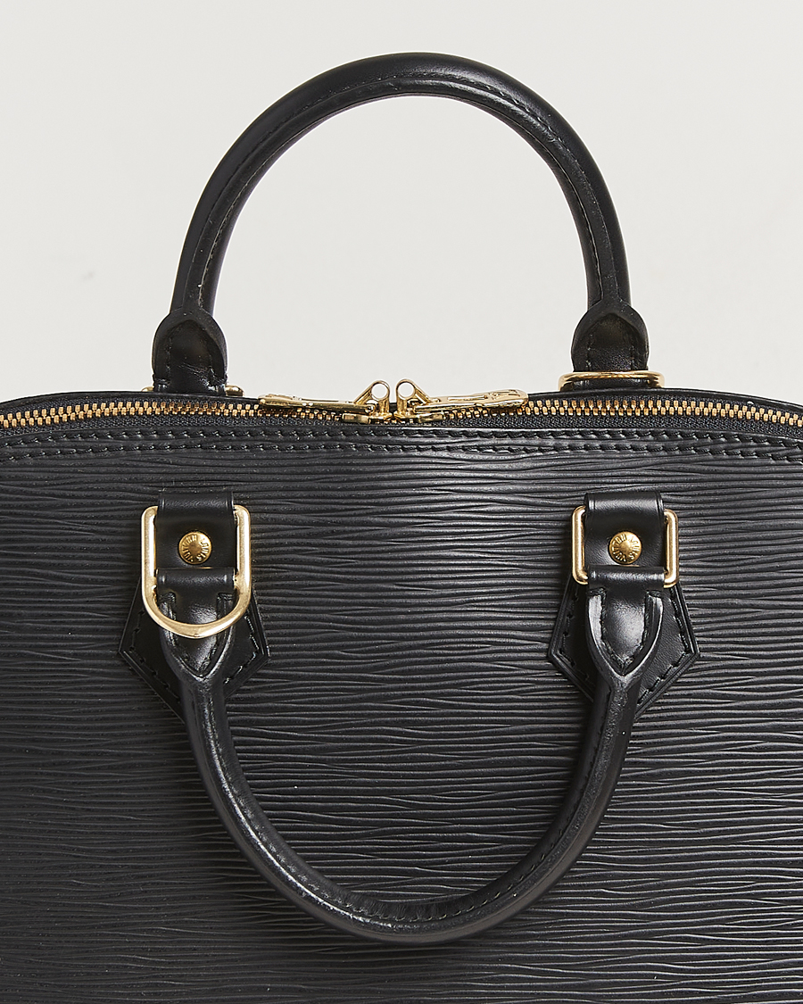 Hombres | Louis Vuitton Pre-Owned Alma PM Bag Epi Leather Black | Louis Vuitton Pre-Owned | Alma PM Bag Epi Leather Black