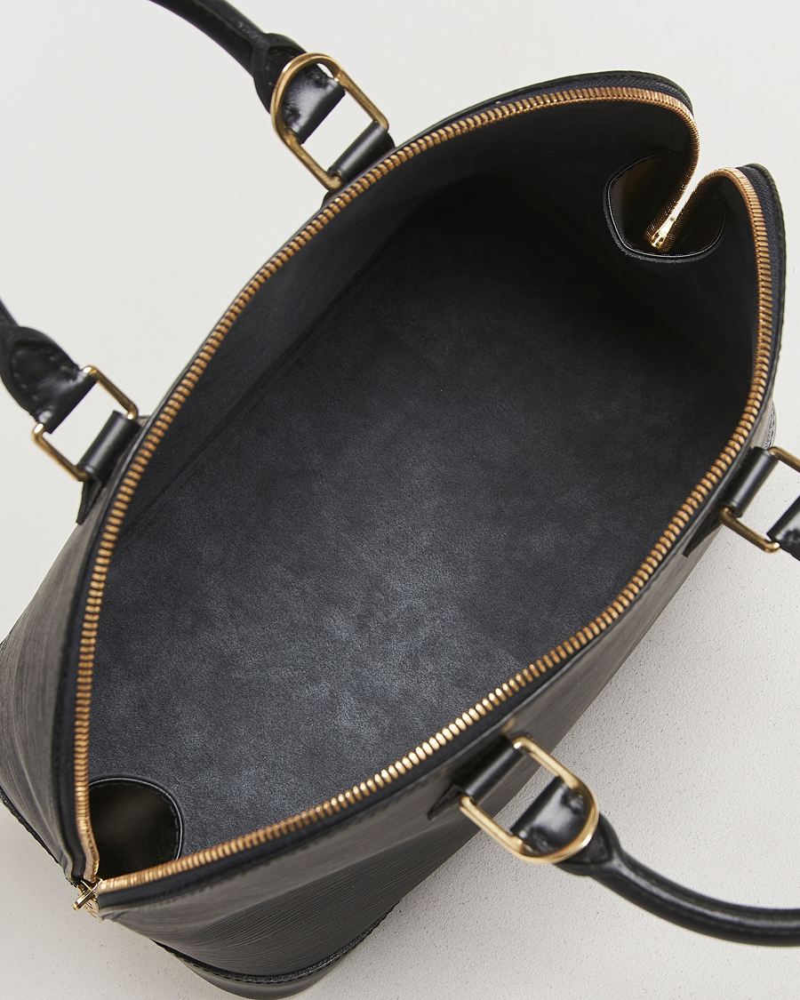 Hombres | Louis Vuitton Pre-Owned Alma PM Bag Epi Leather Black | Louis Vuitton Pre-Owned | Alma PM Bag Epi Leather Black