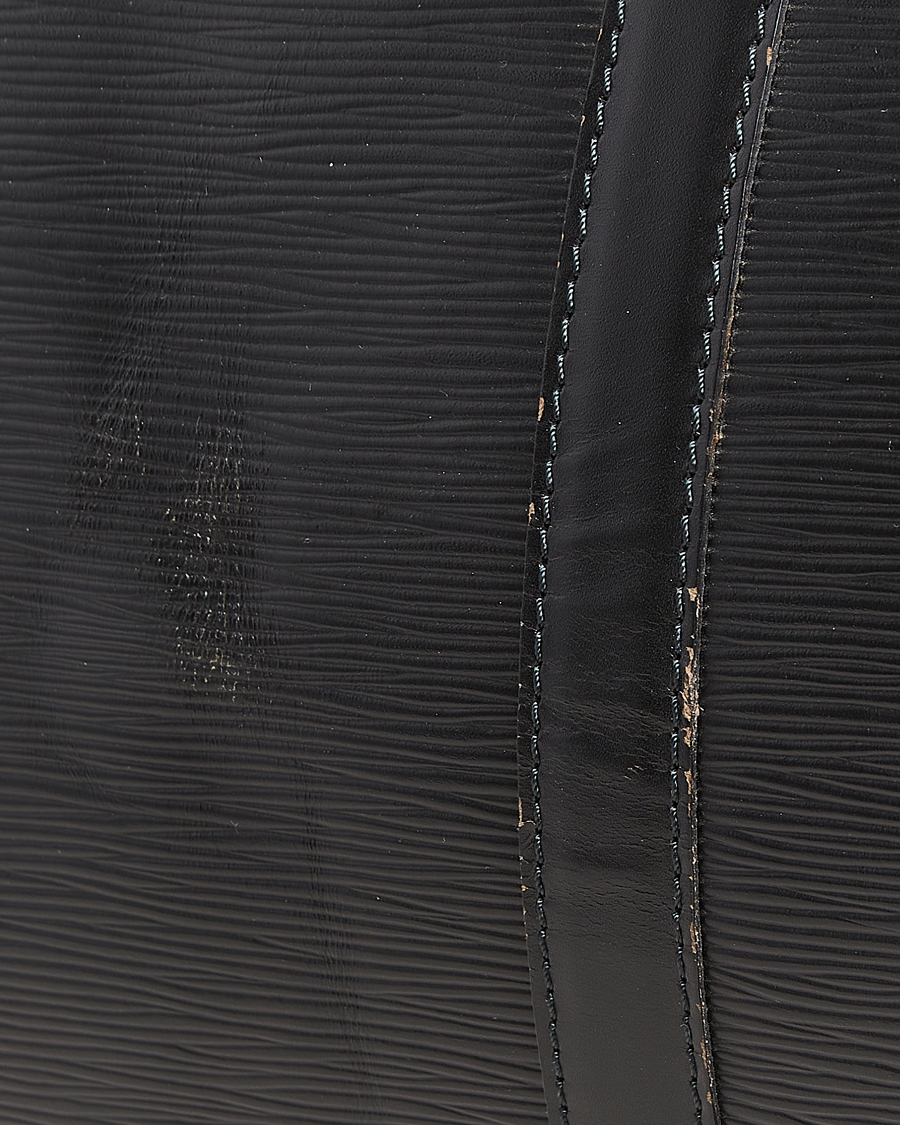 Hombres | Louis Vuitton Pre-Owned Keepall 55 Epi Leather Black | Louis Vuitton Pre-Owned | Keepall 55 Epi Leather Black