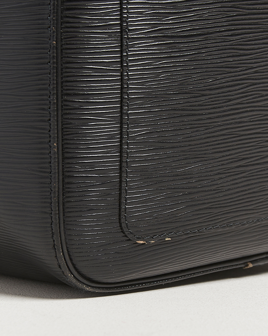 Hombres | Louis Vuitton Pre-Owned Keepall 55 Epi Leather Black | Louis Vuitton Pre-Owned | Keepall 55 Epi Leather Black