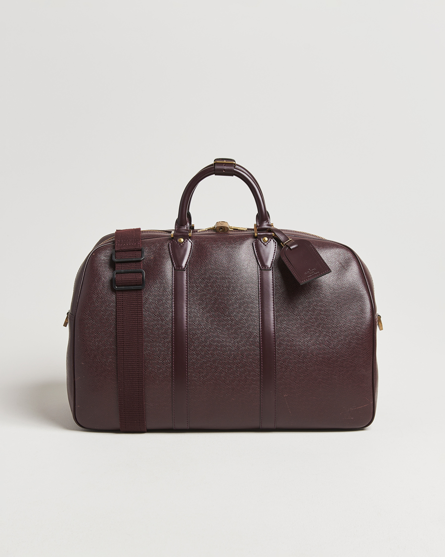 Hombres | Louis Vuitton Pre-Owned Taiga Kendall PM Brown | Louis Vuitton Pre-Owned | Taiga Kendall PM Brown