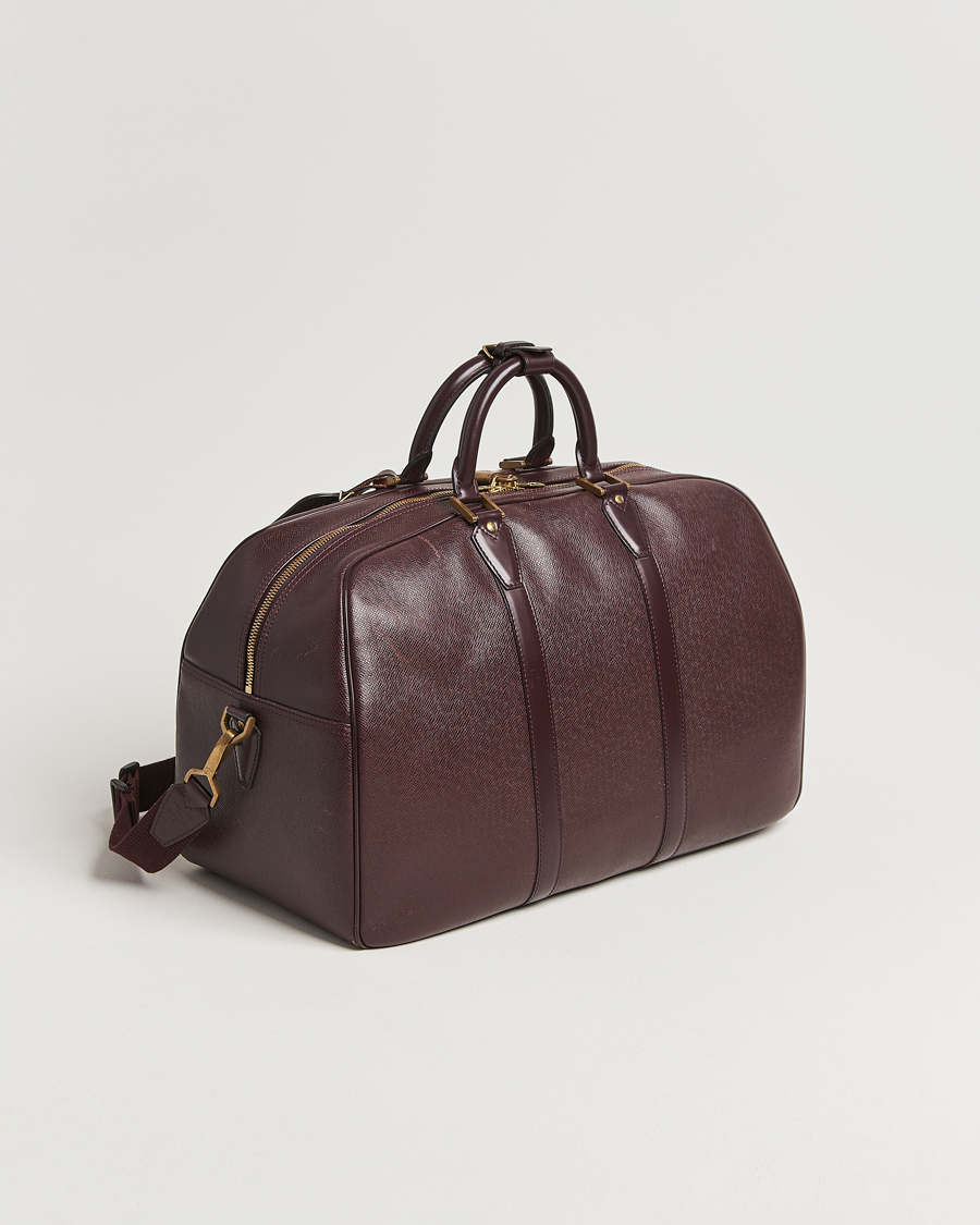 Hombres | Louis Vuitton Pre-Owned Taiga Kendall PM Brown | Louis Vuitton Pre-Owned | Taiga Kendall PM Brown