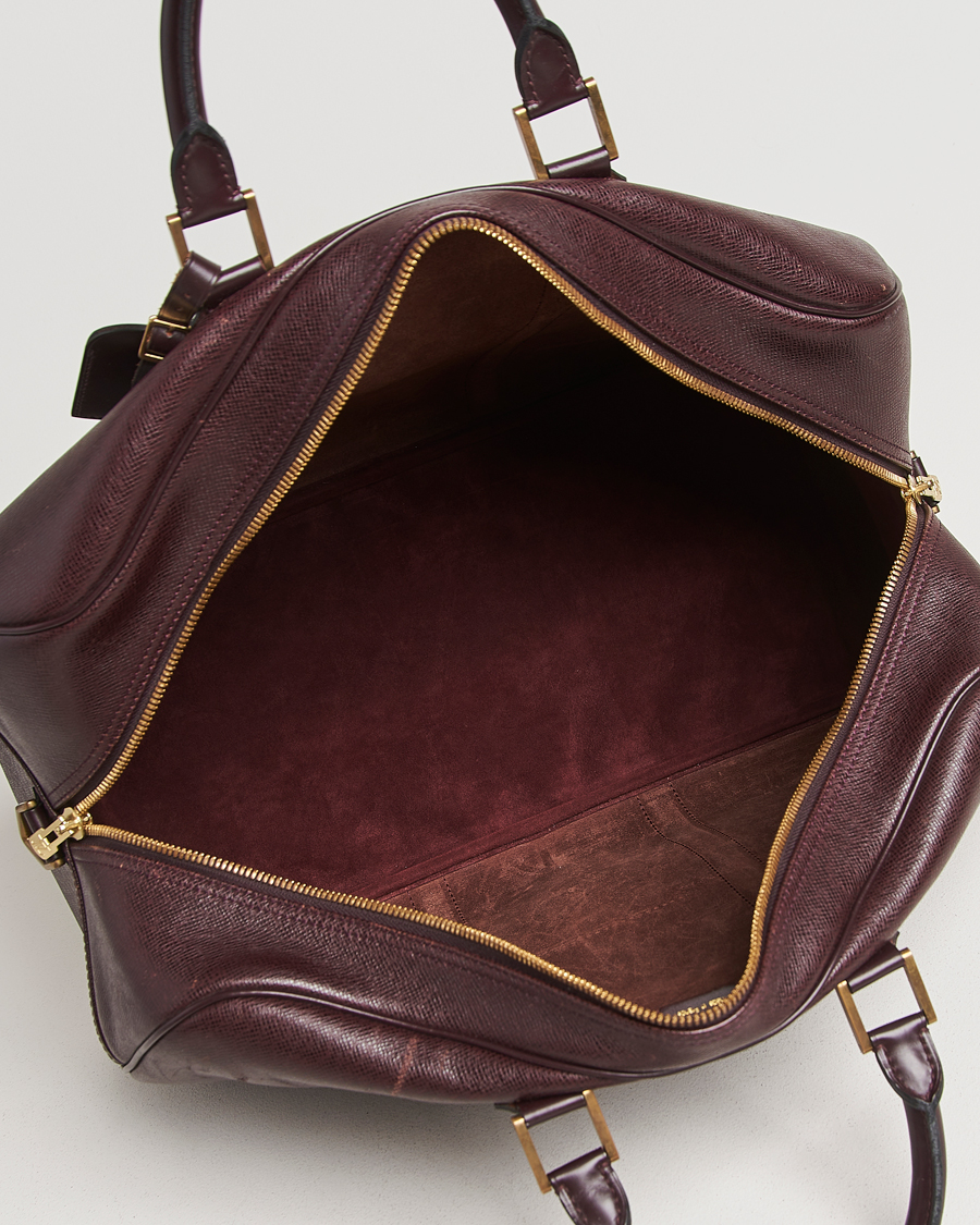 Hombres | Louis Vuitton Pre-Owned Taiga Kendall PM Brown | Louis Vuitton Pre-Owned | Taiga Kendall PM Brown