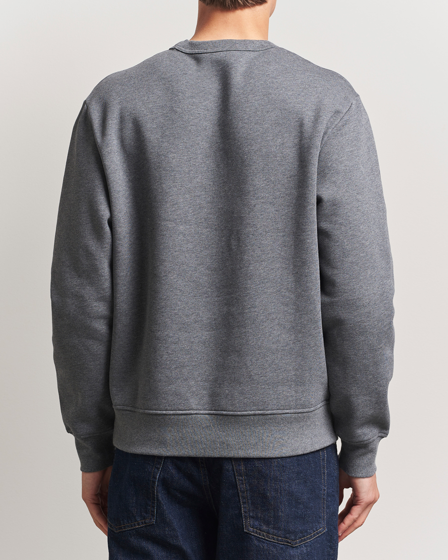 Hombres | Jerséis y prendas de punto | A.P.C. | Boxy Fit Petit VPC Sweatshirt Anthracite/White
