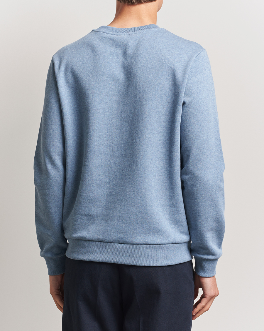 Hombres | Jerséis y prendas de punto | A.P.C. | Rue Madame Sweatshirt Blue Melange/Navy