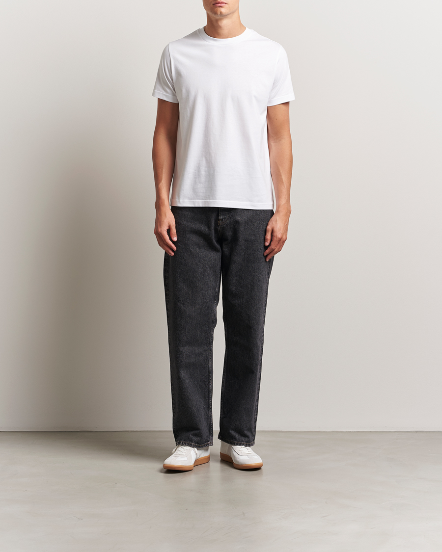 Hombres | Camisetas | A.P.C. | Embroidered APC T-Shirt White