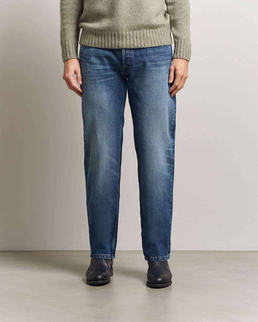 Hombres | Pantalones | A.P.C. | New Standard Jeans Washed Indigo
