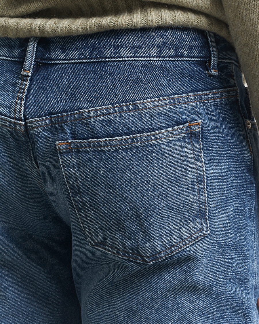 Hombres | Vaqueros | A.P.C. | New Standard Jeans Washed Indigo