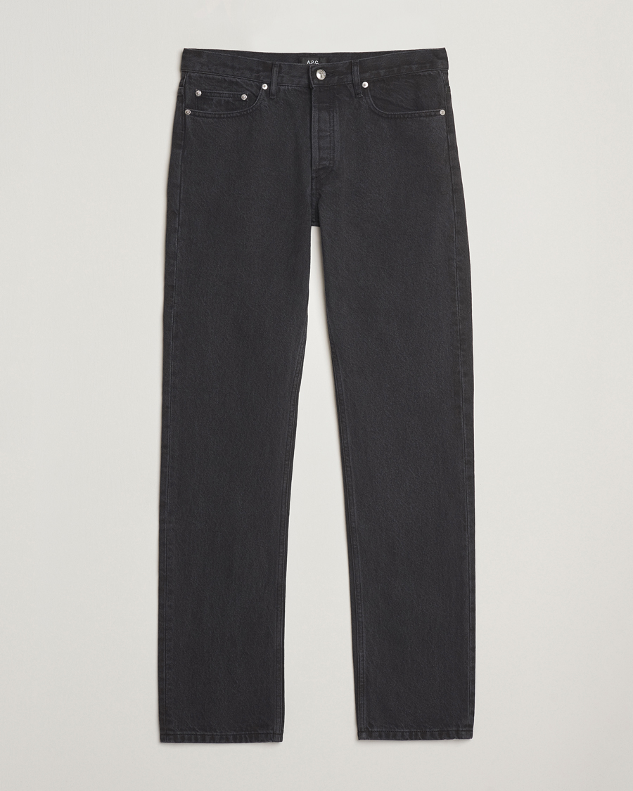 Hombres | Vaqueros | A.P.C. | New Standard Jeans Washed Black