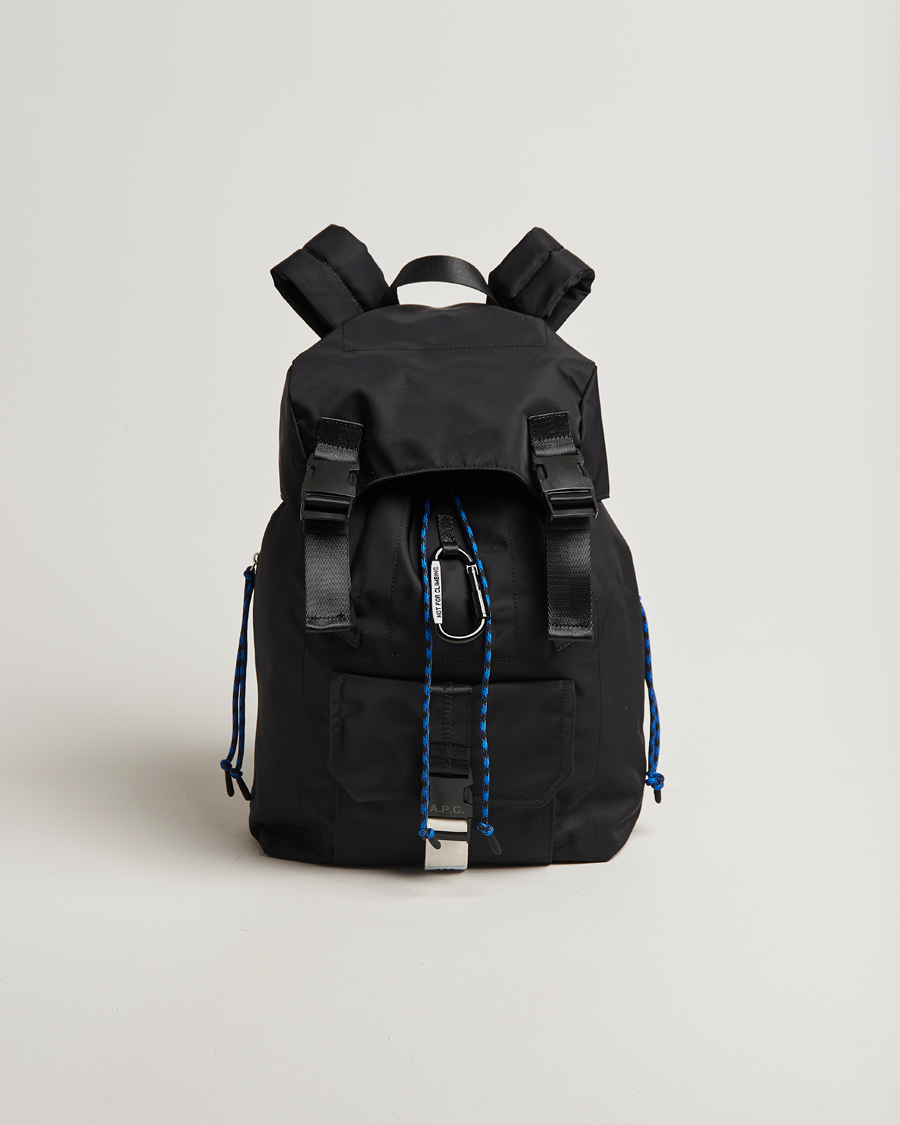 Hombres | A.P.C. Trek Backpack Black | A.P.C. | Trek Backpack Black