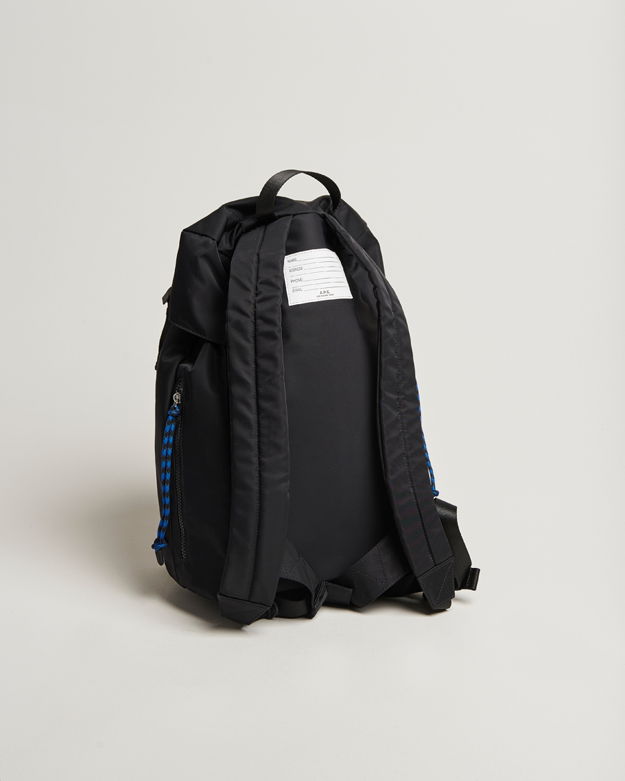 Hombres | A.P.C. Trek Backpack Black | A.P.C. | Trek Backpack Black