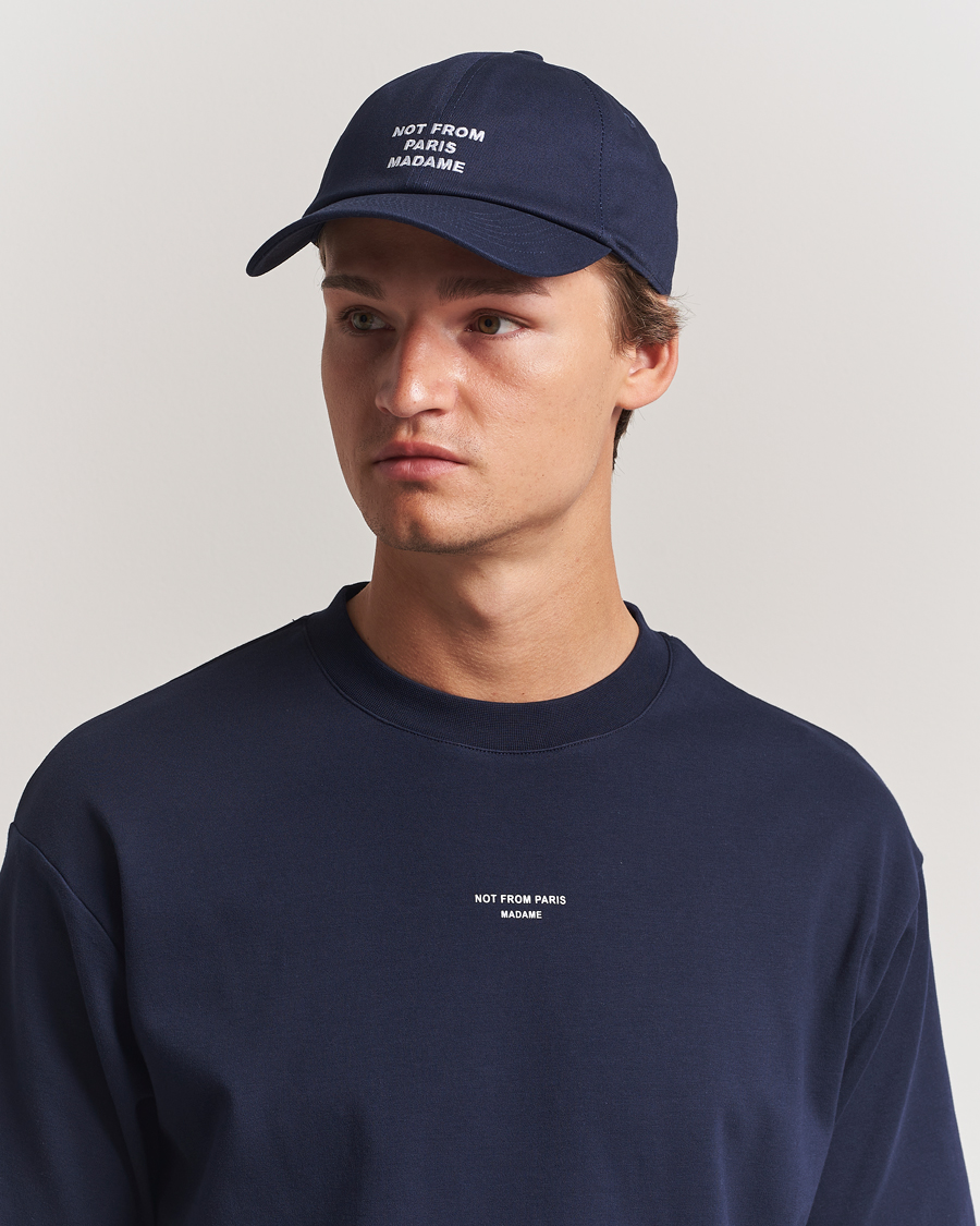Hombres | Sombreros y gorras | Drôle de Monsieur | Slogan Baseball Navy