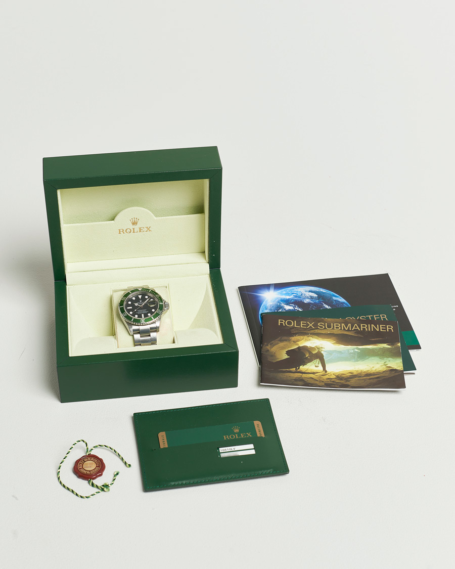 Hombres | Rolex Pre-Owned Submariner Kermit | Rolex Pre-Owned | Submariner Kermit