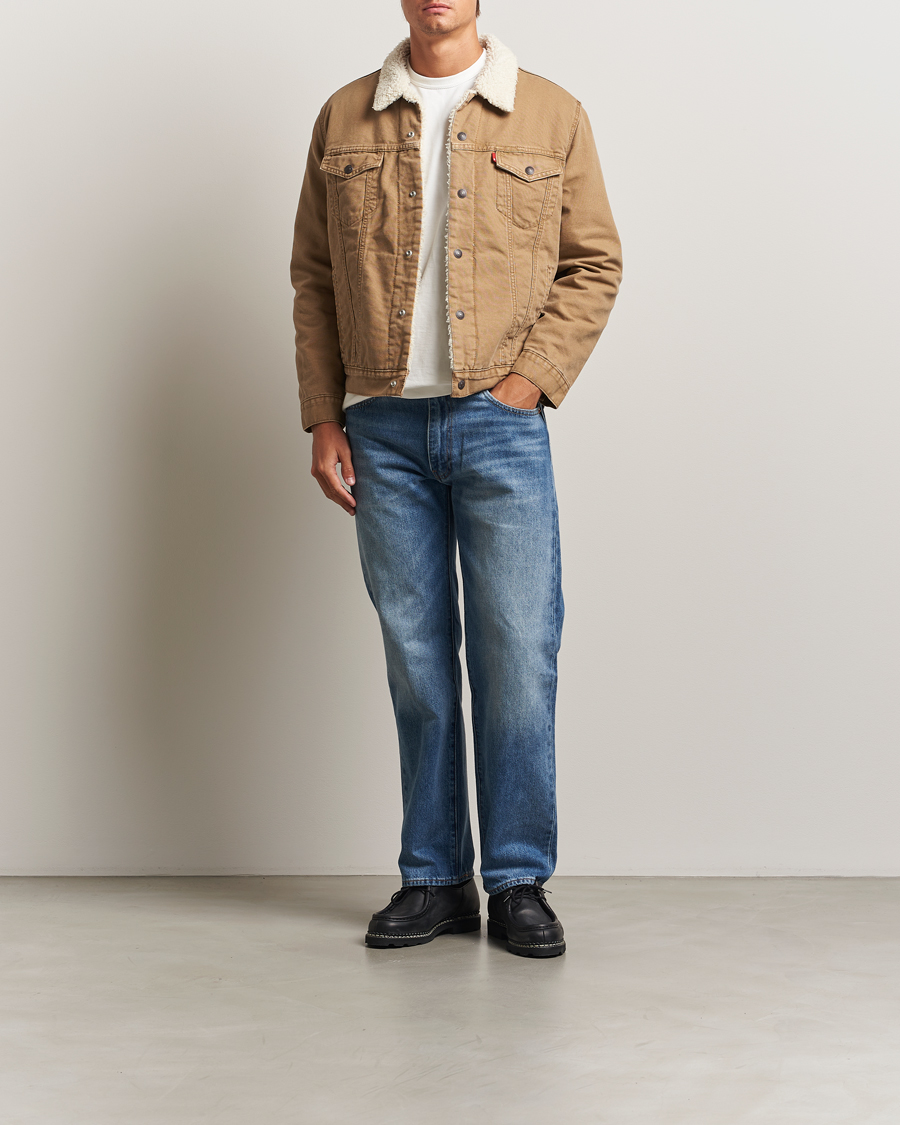 Hombres | Abrigos y chaquetas | Levi's | Type 3 Sherpa Trucker Ermine Brown