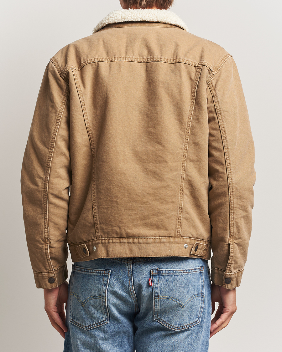 Hombres | Abrigos y chaquetas | Levi's | Type 3 Sherpa Trucker Ermine Brown