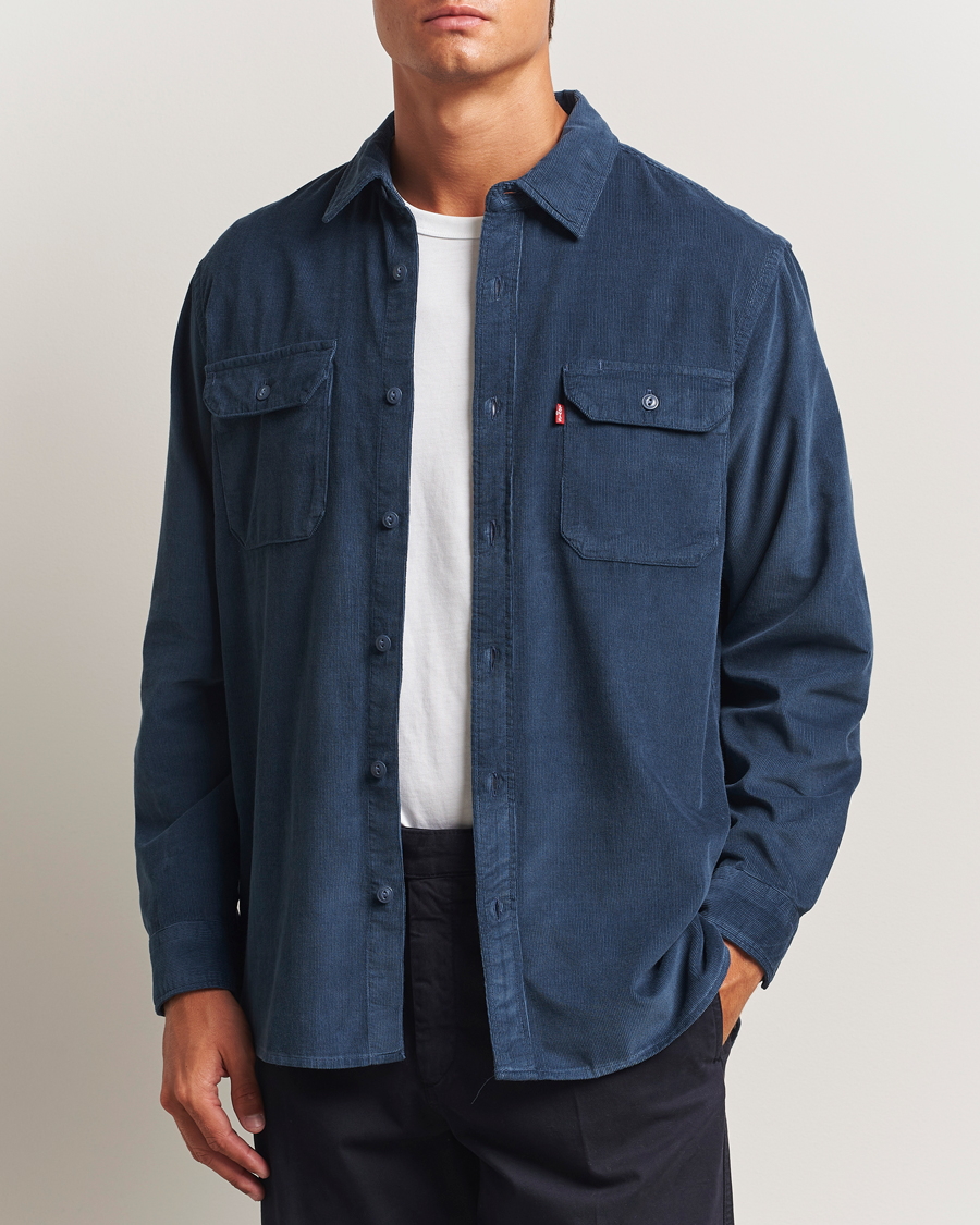 Hombres | Camisas | Levi's | Jackson Corduroy Worker Shirt Zodiac Blue