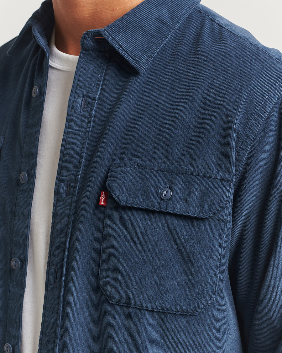Hombres | Camisas | Levi's | Jackson Corduroy Worker Shirt Zodiac Blue