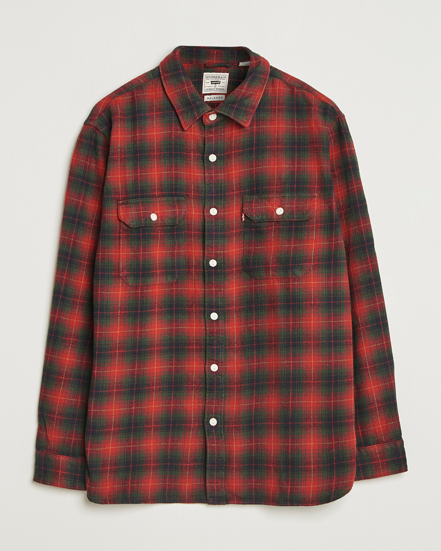 Hombres | Camisas | Levi's | Jackson Worker Shirt Rythmic Red