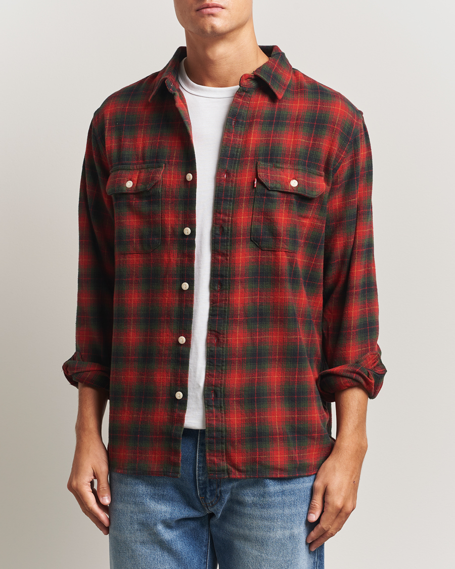 Hombres | Camisas | Levi's | Jackson Worker Shirt Rythmic Red