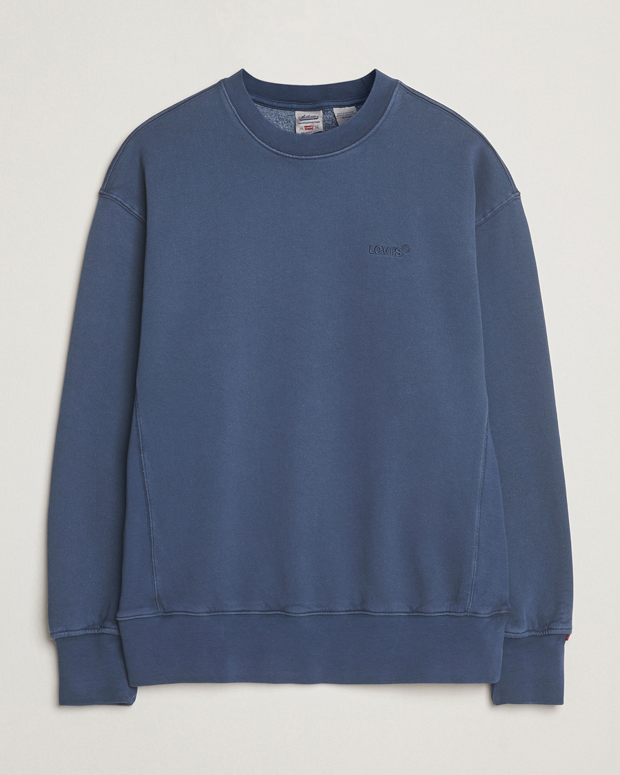 Hombres | Jerséis y prendas de punto | Levi's | Authentic Crew Neck Sweatshirt Sargasso Sea