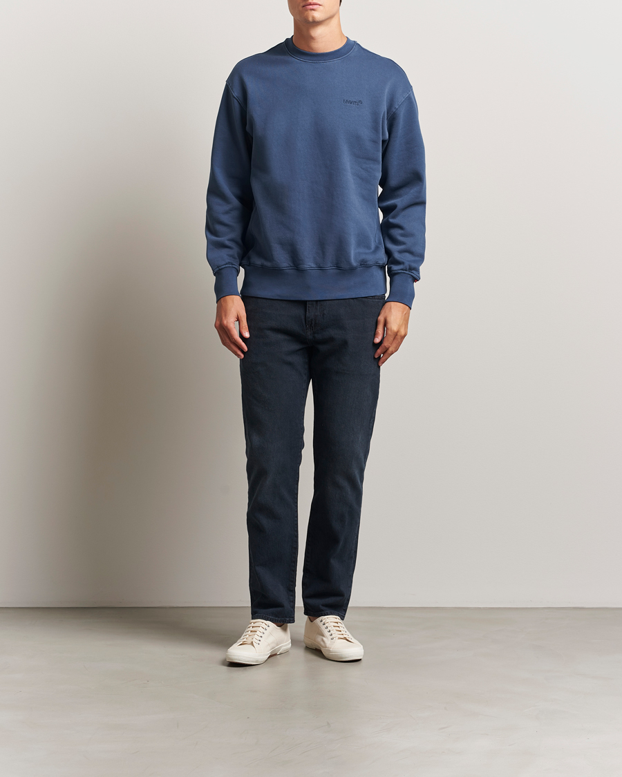 Hombres | Jerséis y prendas de punto | Levi's | Authentic Crew Neck Sweatshirt Sargasso Sea