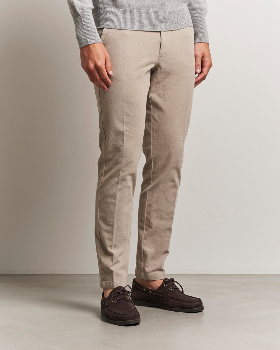 Hombres | Pantalones | BOSS BLACK | Kaiton Structured Chinos Open Beige