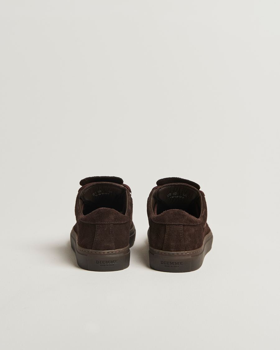 Hombres | Diemme Marostica Low Sneaker Dark Brown Suede | Diemme | Marostica Low Sneaker Dark Brown Suede