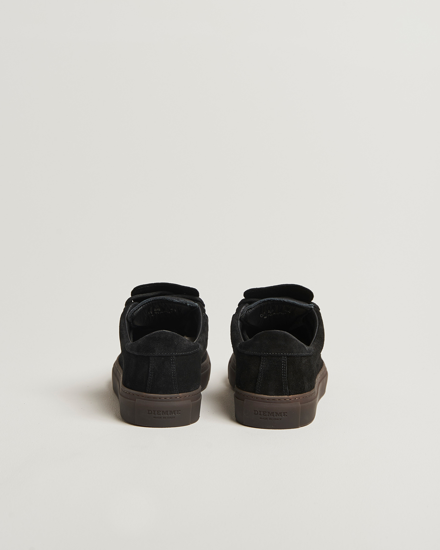 Hombres | Zapatillas | Diemme | Marostica Low Sneaker Black Suede
