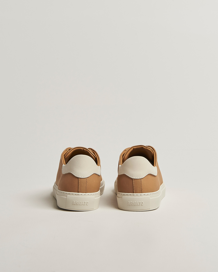 Hombres | Axel Arigato Clean 90 Nubuck Sneaker Tan/Light Beige | Axel Arigato | Clean 90 Nubuck Sneaker Tan/Light Beige